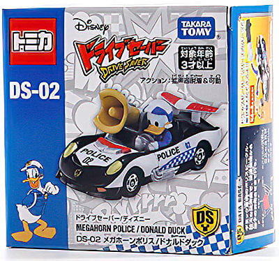 Modellauto DS-02 Megaphone Police Donald Duck (TOMIKA TOMY)
