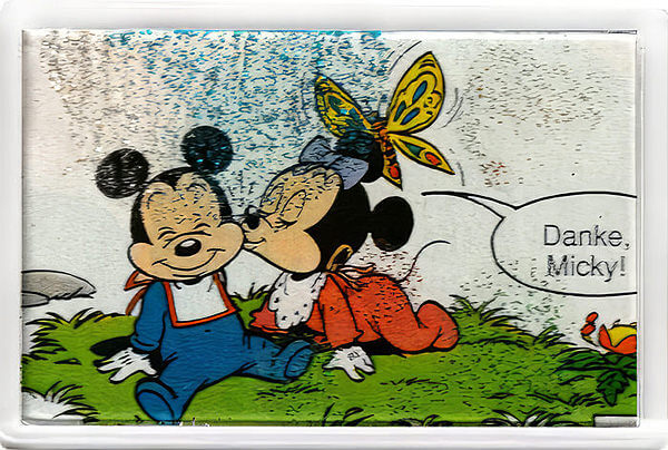 Fridge magnet Little Mickey & Minnie Thank You Mickey