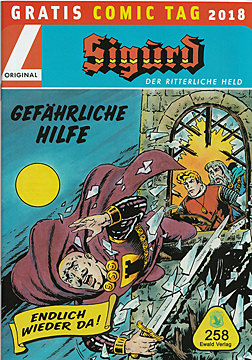 Sigurd – Im Tal der Schatten / Gefährliche Hilfe [Ingraban Ewald Verlag / becker-illustrators / Gratis Comic Tag 2018] (Z: 0-1)
