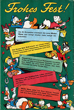 Micky Maus Sonderheft 20: Weihnachts-Sonderheft (Z: 1-2)