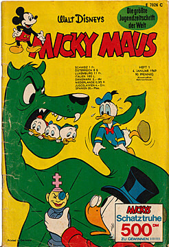 Micky Maus 1/1969 (Grade: 3)