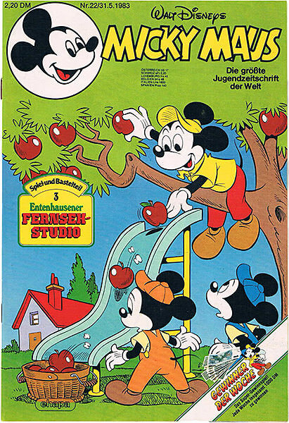 Micky Maus 22/1983 (Z: 1+)