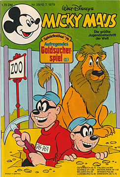 Micky Maus 28/1979 (Z: 1-)