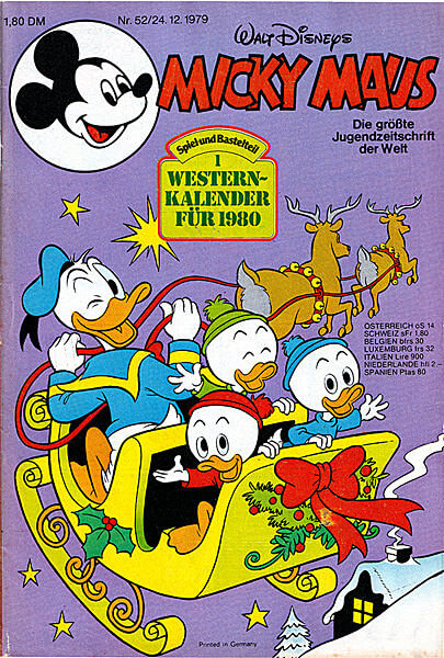 Micky Maus 52/1979 (Z: 1+)