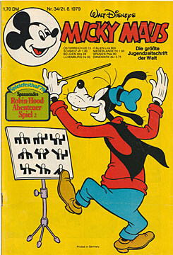 Micky Maus 34/1979 (Z: 1+)