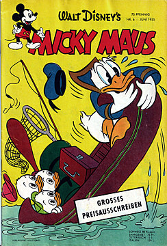 Micky Maus 6/1955 (Z: 1-2)