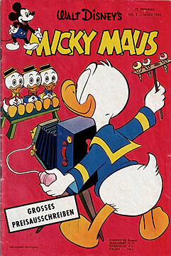 Micky Maus 3/1955 (Z: 1-2)