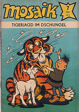 MOSAIK 7/1986: Tigerjagd im Dschungel (Grade: 1-2)