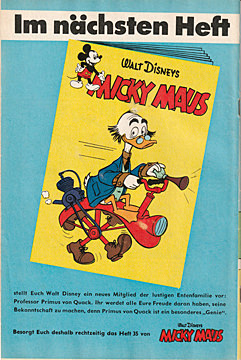Micky Maus 34/1962 (Z: 1+)