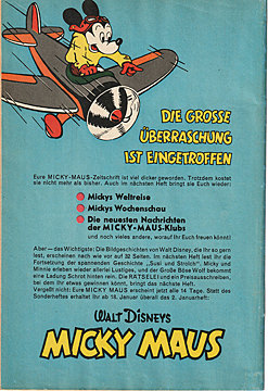 Micky Maus 1/1956 (Z: 1-)