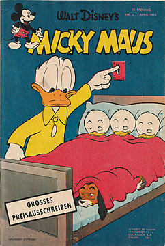 Micky Maus 4/1955 (Z: 1-)