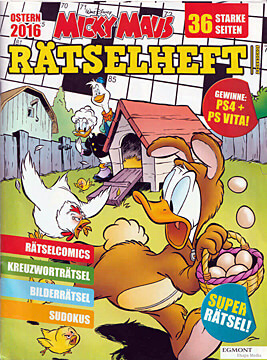Micky Maus Rätselheft Ostern 2016 (Grade: 1-2)
