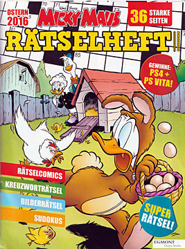 Micky Maus Rätselheft Ostern 2016 (Z: 1-2)