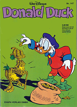 Donald Duck 147 (Grade: 1+)