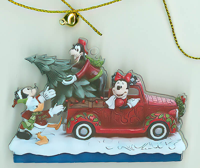 Weihnachtsbaumanhänger Loads Of Christmas Cheer (Acryl, 8cm)