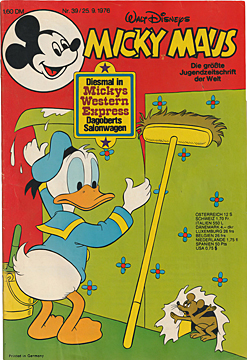 Micky Maus 39/1976 (Z: 1+)
