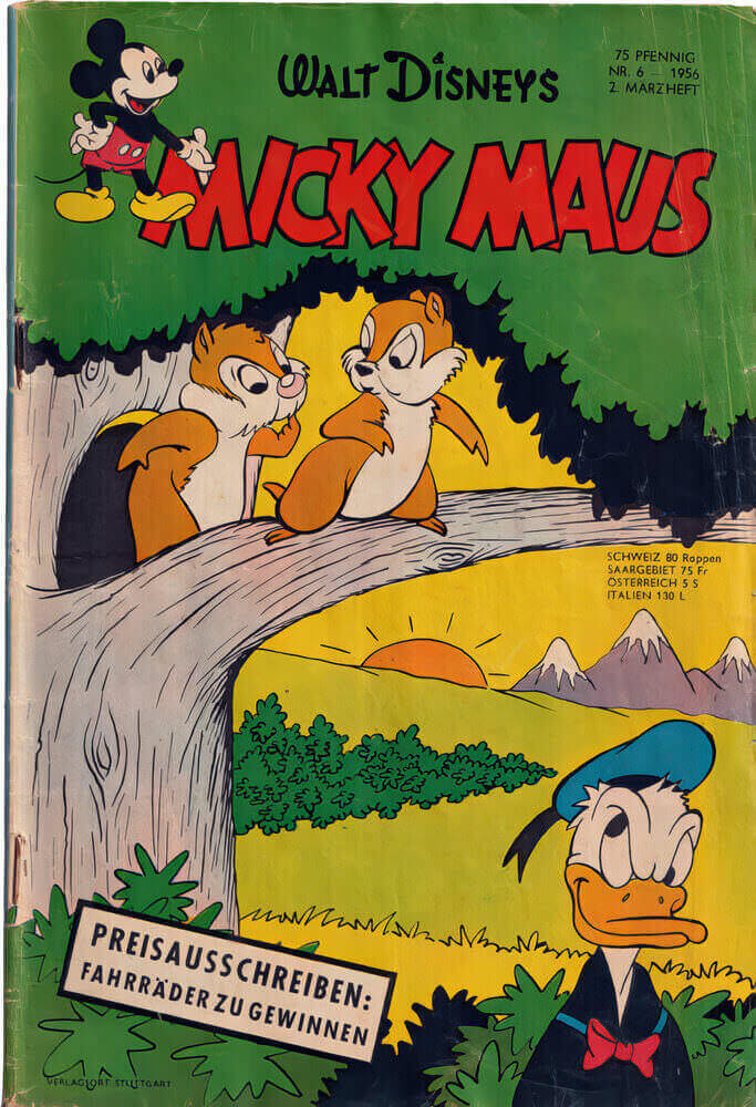 Micky Maus 6/1956 (Z: 2-)