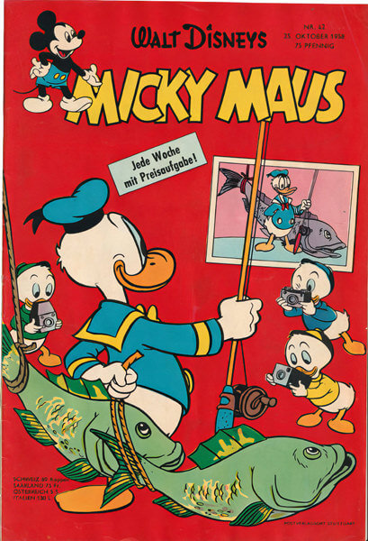 Micky Maus 42/1958 (Z: 1+)