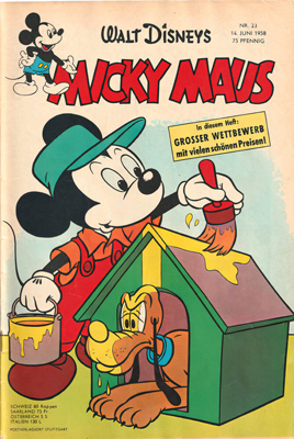 Micky Maus 23/1958 (Z: 1-)