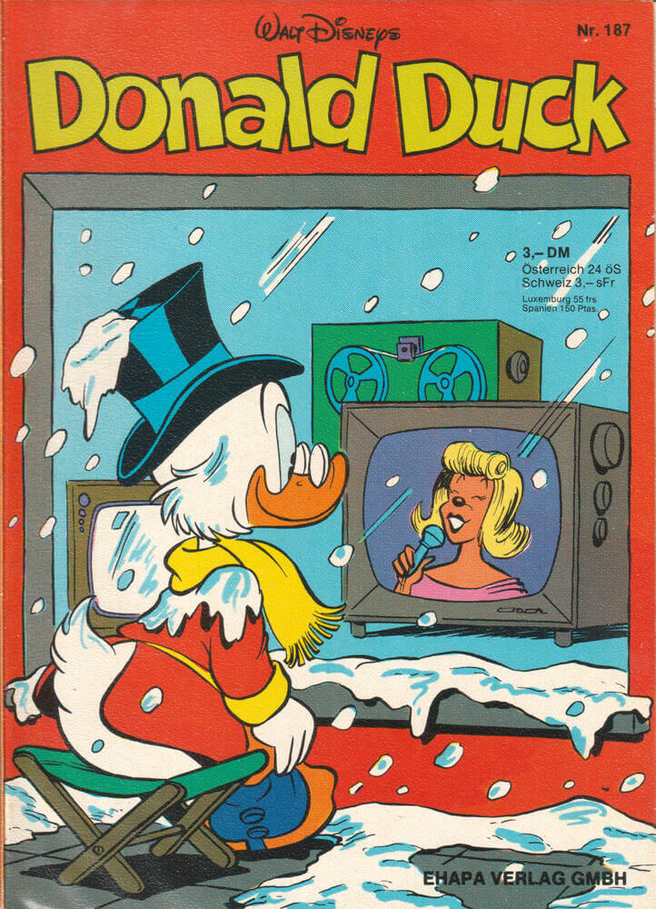 Donald Duck 187 (Grade: 0-1)