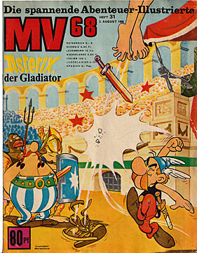 MV [Mickyvision] Heft 31/1968 Asterix der Gladiator (Z: 2+)