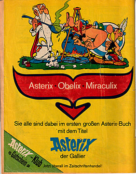 MV Comix [Mickyvision] Heft 2/1969 Asterix – Auf in den Kampf! (Z: 2)