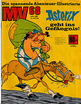 MV [Mickyvision] Heft 26/1968 Asterix geht ins Gefängnis! (Z: 1-2)