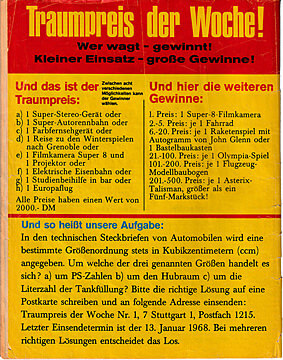 MV68 [Mickyvision] Heft 1/1968 Viel Spaß im Neuen Jahr! (Z: 2-3)