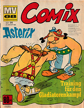 MV Comix [Mickyvision] Heft 35/1968 Asterix - Training für den Gladiatorenkampf (Z: 2)