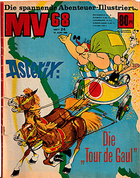 MV [Mickyvision] Heft 24/1968 Asterix: Die "Tour de Gaul" (Z: 2-3)