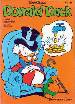 Donald Duck 125 (Grade: 1+)
