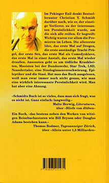 Christian Y. Schmidt: Zum ersten Mal tot. Achtzehn Premieren (Tb., Edition Tiamat)