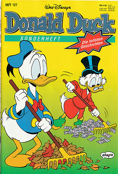 Die tollsten Geschichten von Donald Duck 127 (Grade: 1+)