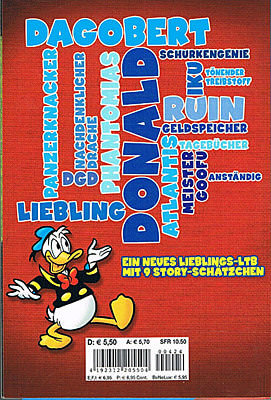 Lustiges Taschenbuch 424: Donalds Lieblinge (Grade: 1+)