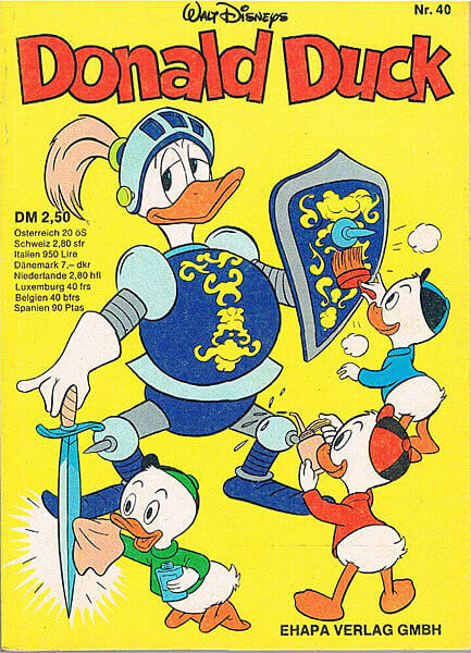 Donald Duck 40 (Grade: 1-)