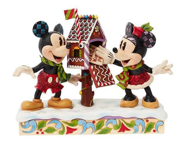 Micky und Minnie senden Brief an Weihnachtsmann Letter to Santa (DISNEY TRADITIONS) Figur