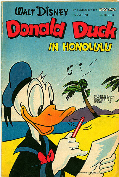 Micky Maus Sonderheft 29: Donald Duck in Honolulu (Z: 1-2)