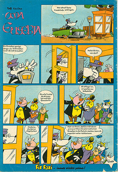 Fix und Foxi 11. Jahrgang Band 417 (Z: 1-2)