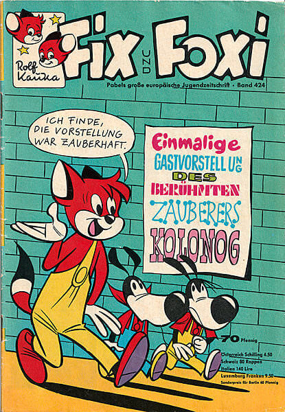 Fix und Foxi 12. Jahrgang Band 424 (Z: 1-2)
