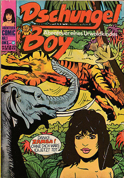 Abenteuer Comic 1: Dschungel-Boy (Z: 2)