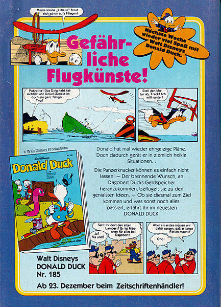 Donald Duck 184 (Z: 1-)