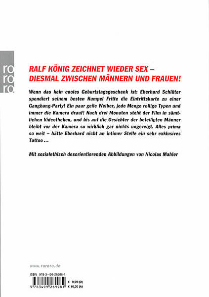 Ralf König: Pornstory. Rowohlt, 2015 (Z: 0-1)