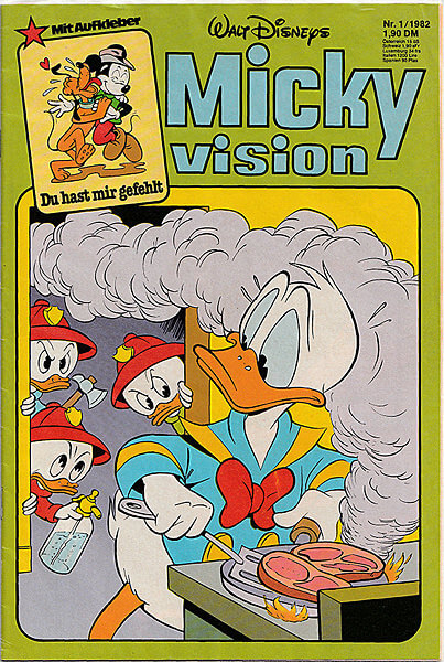 Mickyvision 1/1982 (Z: 1+)