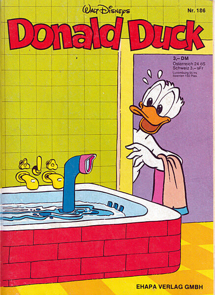 Donald Duck 186 (Grade: 1+)