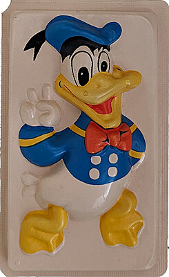 Donald Duck celluloid plaster mold