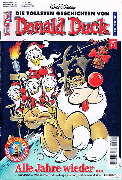 Die tollsten Geschichten von Donald Duck 343 (Grade: 1-)