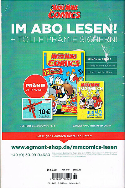 Micky Maus Comics 46 (Z: 1-)