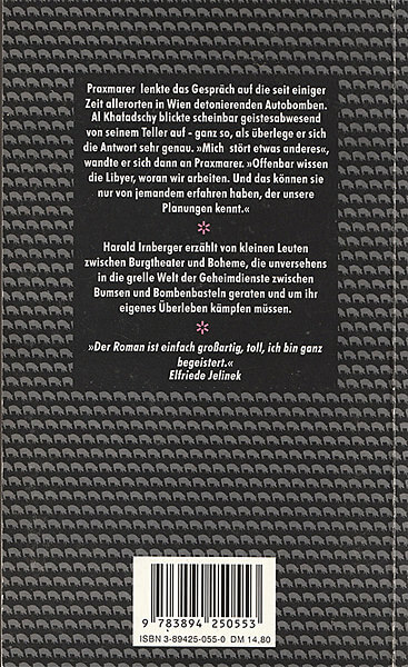Harald Irnberger: Geil (Krimi, Grafit 1995, Taschenbuch)