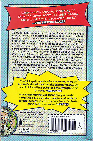 James Kakalios: The Physics of Super Heroes Spectacular Second Edition