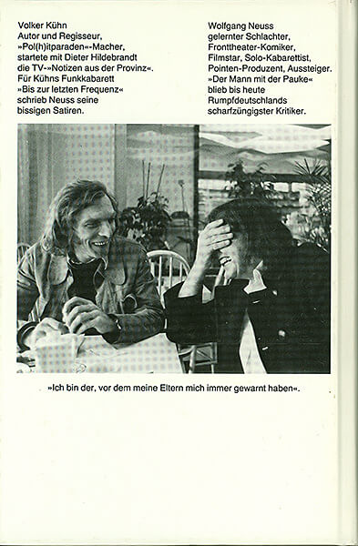 Volker Kühn: Das Wolfgang Neuss Buch